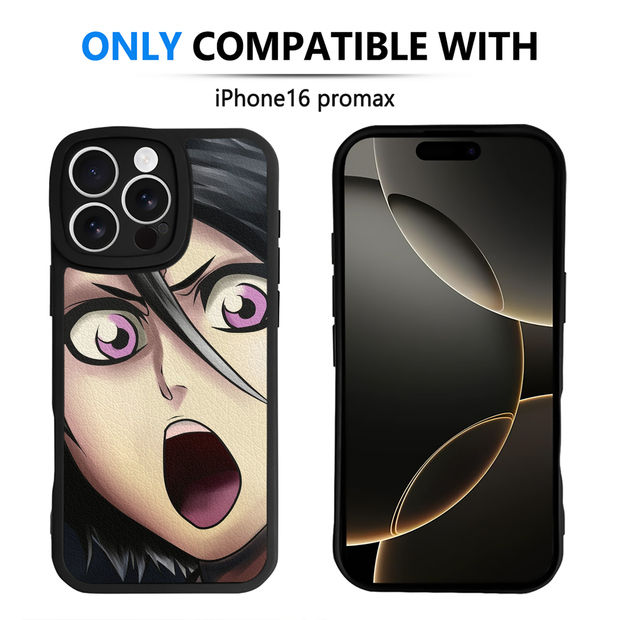 （画像用） ブリーチ BLEACH 【iPhone 16シリーズ対応】シリコンスマホケース（レザー調） 材質：シリコン